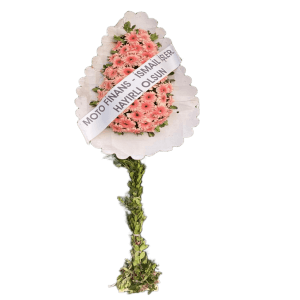 Pembe Gerbera Çelenk